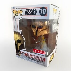 Funko Pop! Star Wars: The Mandalorian The Armorer with Jetpack Bobblehead #717